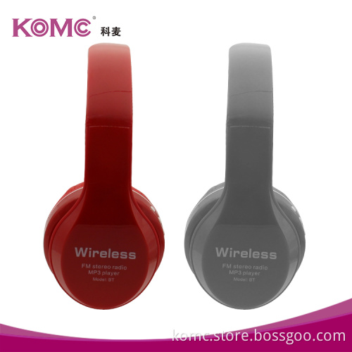 Wholesale New Stereo Folding Sports Stereo Wireless Bluetooth Headphones With Microphone